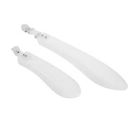 INOOMP Road Bike Mud Guard Glow in The Dark Rear Fender with Screws Universal Clamp-on Plastic Splash Guard for Night Cycling Outdoors