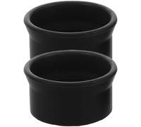 INOOMP Rubber Eyepiece Protection 2Pcs Eye Guards Cups for Binoculars and Microscope Eyepieces Replacement Parts Suitable for Scientific and Outdoor Activities
