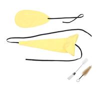 INOOMP Sax Cleaning Kit for Alto Saxophone Professional Players and Students Includes Sax Cleaning Cloth Swabs for Musical Instruments
