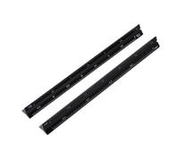 INOOMP Scale Ruler Proportion Ruler Triangular Aluminum 15cm 2pcs Measuring Tool Easy to Measure, Wear Resistant for Office and Home for and Artists