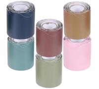 INOOMP Scalloped Bulletin Board Borders to Embellish Handwork and Decorate Assorted Colour 6 Rolls Delicate Border Trim Random Random Color for Classroom Walls and Craft Projects