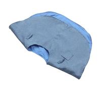 INOOMP Shoulder Shawl Cape Linen Material for Bird Owners Parrot Training Blue with Poop Protection and Anti-scratch Design, Easy to Clean Shoulder Guard for Bird Training and Parrot