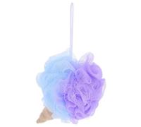 INOOMP Shower Ball Bathing Tool Lightweight Exfoliating Pe Toweling Adorable Shaped Scrubber for Bathing Can Be Placed in Your Bag