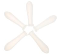 INOOMP Silicone Dropper Caps Random Color 5pcs Black for Laboratory Use with Super Elasticity and Improved Accuracy, Suitable for Experiment Design and Pipette Transfer Applications