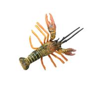 INOOMP Simulated Lobster Model Boys and Girls Toys Sensory Montessori Educational Toys Realistic Sea Creature Ornament for Toddlers