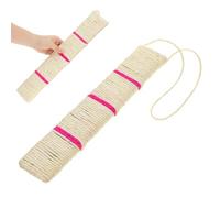 INOOMP Sisal Hanging Cat Scratch Pad Made of Sturdy Wood and Natural Sisal, Entertains Cats and Keeps Them Busy, Suitable for Laying Flat the Ground or Mounting a Door Random Color