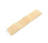 INOOMP Small Animal Ladder Toy Pet Wooden Hamster Cage Chinchilla Playground Boredom Breaker Safe Play Structure