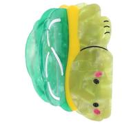 INOOMP Small Tortoise Shell Hair Claw Clip for Thick Hair, Non-slip Acetate Material with Animal Protection Feature, for Home Use and Shy Hairstyles