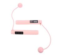 INOOMP Smart Ropeless Weighted Jump Rope with Digital Counter, 35mm Silicone Ball, Professional Fitness Skipping Rope for Men and Women Training and Fat Burning