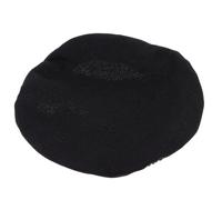INOOMP Soprano Saxophone Protective Dust Cover Black, Straight Tube Saxophone Horn Hat 3.7-4.2 Inch, Musical Instrument Mute Cap for Wind Instrument Care