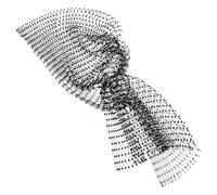 INOOMP Sparkly Crystal Rhinestone Headband for Women Featuring Comfort Fit Dazzling Rhinestones Tassels Made of Net for Weddings and Banquets in Elegant Black