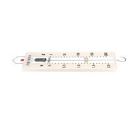 INOOMP Spring Dynamometer for Classroom and Field Applications and Sturdy Design Force Gauge Apparatus Plastic and Metal Construction Easy to Carry Physical Mechanics Experiments