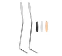 INOOMP St Style Electric Guitar Tremolo Arm Metal Whammy Bar with 5.0mm 6.0mm Thread, 3 Colored Tip Caps Included, Replacement Bar for Electric Guitar Hardware