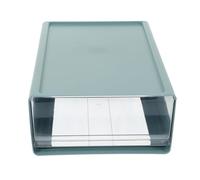 INOOMP Stackable Blue Desktop Storage Drawer Organiser Made of Sturdy Hips Material for Small Stuff Classification and Storage at Home Or Office