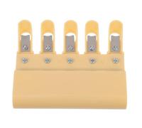 INOOMP Staff Scribe Staff Drawing Tool for Teachers Music Teachers Yellow Plastic Wear-resistant Fall-resistant Blackboard Painting Tool Teaching Instrument Practice