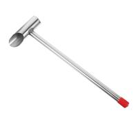 INOOMP Stainless Marshmallow Spoon Long Handle for Candy Floss Machine Easy to Clean Sturdy Construction 27.5cm Random Color