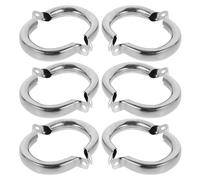 INOOMP Stainless Steel Pot Handles Replacement Side Pan Handles 12pcs Ergonomic Design Portable Kitchen Accessory for Pots and Steamers