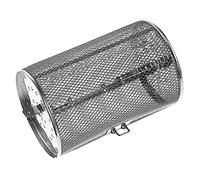 INOOMP Stainless Steel Rotisserie Oven Basket with Rotation for Uniform Heating Durable Air Fryer Accessory for Roasting Meat Nuts and Vegetables Compatible with Bbq Grill and Oven