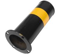 INOOMP Steel Pipe Safety Barrier Post for Construction and Parking Area Management Sturdy Traffic Bollard Warning Column