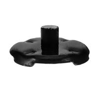 INOOMP Steel Smooth Jack Tray Hydraulic Pad with Foot Adapter and Design Efficient Hydraulic System Load-bearing 3 Tons Horizontal Support for Stability Car