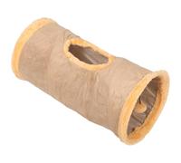 INOOMP Suede Cat Tunnel for Indoor Cats Tube Toy for Kittens Ferrets and Puppies Versatile Play and Rest Space Easy to Store