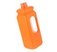 INOOMP Syrup Storage Bucket with Cap 2.5l Plastic Juice Container Orange Sealed Beverage Jar for Kitchen and Fridge Use