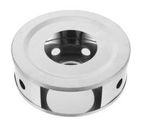 INOOMP Teapot Warmer Stainless Steel Tea Candle Holder for Brewing Tea and Warming Coffee with Simple Design Suitable for Dessert Shop