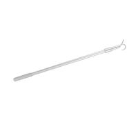 INOOMP Telescopic Aluminum Alloy Blind Control Wand with Adjustable Length and Hook, 30-60cm Extension Pole for Window Sizes and Living Rooms