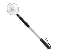 INOOMP Telescoping Egg Grabber, 3 Section Adjustable Stainless Steel | Mesh Basket Egg Retriever with Wire Mesh Pouch, No-Bend for Nest Boxes, Backyard Farming, Poultry Care