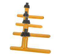 INOOMP Universal Drill Chuck Key 4Pcs Set Replacement Wrench 10Mm 13Mm 16Mm 20Mm Comfortable to Hold for Electric and Pillar Drill Press Use