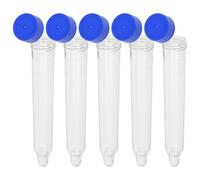 INOOMP Urine Sediment Test Tubes 50Pcs 12Ml Plastic with Design for Laboratory Urine Sample Collection and Testing
