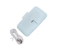 INOOMP USB Baby Wipe Warmer, Portable Wet Wipe Heater with Built-in Temperature Sensor, Low Power Consumption Plastic Heater for Home and Car, Blue