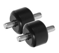 INOOMP Vacuum Cleaner Replacement Wheels with Easy Quick Installation and 2 Sets High Wear-resistant Plastic and Iron Rollers Repair Kit for Home Appliance Repair and Maintenance