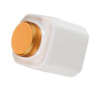 INOOMP Vintage Ceramic Tea Canister Airtight Sealed Storage Jar for Tea Leaves and Spices Compact Porcelain Container for Kitchen Counter Keeps Freshness and Aroma Prolonged