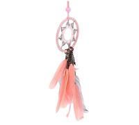INOOMP Vintage Heptagram Dream Catcher Pendant Unique Hanging Decoration with Charm for Home and Car Creative Artistic Ornament for Bedroom and Garden Decor