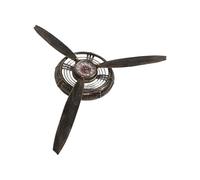 INOOMP Vintage Propeller Wall Clock with Mechanical Movement, Lightweight Iron and Plastic Industrial Steampunk Sculpture for Living Room and Bar Decor