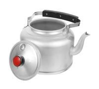 INOOMP Vintage Style Aluminum Water Kettle Whistling Teapot with Narrow Spout Lightweight for Kitchen and Tea Table Use