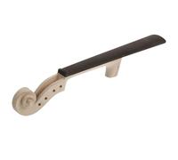 INOOMP Violin Fingerboard 4/4 Size Maple Wood with Ebony Finger Plate Violin Neck Replacement Musical Instrument Accessory for String Players Random Color