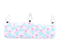 INOOMP Warm Hanging Pet Hammock Comfortable Guinea Pig Bed with Hooks Wear-resistant Cotton Nest for Small Animals Breathable Resting Tunnel for Hamsters Chinchillas and Rats in Winter