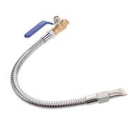 INOOMP Water Oil Hose User-Friendly Installation and 3mm Diameter Stainless Steel Flexible with 1/4 Inch Thread Sturdy Metal Cooling Tube for Convey Roller and Coolant Spray Systems