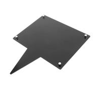 INOOMP Waterproof Acrylic Memorial Picture Frame 11x9 Inches with Ground Stake for Outdoor Cemetery Use, Scratch-resistant Surface and Secure Ground Installation for Grave Markers