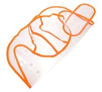 INOOMP Waterproof Dog Raincoat with Built-in Harness, Lightweight Eva Material, Easy to Put and Take, for Park and Hiking, Keep Your Pet Comfortable and Dry