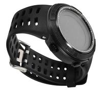 INOOMP Waterproof Outdoor Mountain Climbing Watch for Men with Step Count and Day the W isplay, Black Silicone and Abs Digital Sport Watch, Practical and Fashion Style