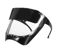 INOOMP Welding Face Mask: Ear-Hook Full Safety Shield for Welder - Anti Splashing Design Clear Plastic Grinding Mask for Construction and Woodworking Jobs
