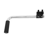 INOOMP Wheelchair Handle Extenders Adjustable Stainless Steel Push Handle Extension Bar Ergonomic Comfort Grip for Manual and Transport Wheelchairs Home Mobility Aid Accessory
