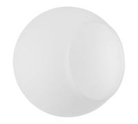 INOOMP White Frosted Glass Globe Lamp Shade for Table Lamp and Wall Sconce, Small Spherical Pendant Light Cover Eye Protection and Stain Resistance, Suitable for Indoor Use, Size