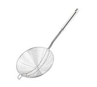 INOOMP Wire Skimmer Ladle Stainless Steel Food Strainer with Hanging Hole Handle for Deep Frying Pasta and Vegetables Hot Pot Use 18.11