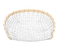 INOOMP Wire Winch Pan Mesh Pan Sieve for Prospecting Coal Sifting Steel Wire Mining and Coal Filtering Tasks