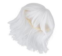 INOOMP Women's Straight Wig Bob Wig Bangs for Women Cosplay Dress up Photo Props Real Looking for Girls Holiday Party Use