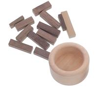 INOOMP Wood Aroma Diffuser Ornament Beechwood Desktop Home Diffuser Decor for Bedroom Office Aromatherapy without Essential Oil